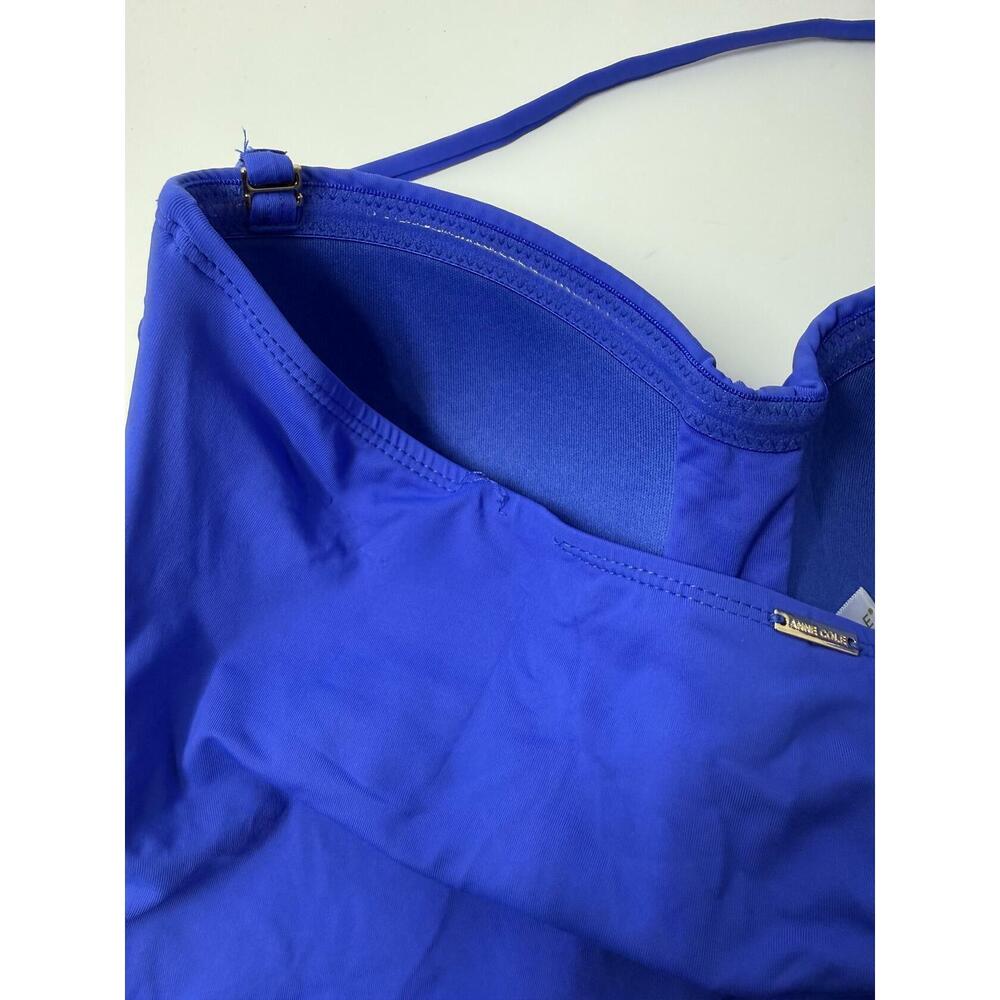 Anne Cole Women's Blue Tankini Swimsuit M - Picture 6 of 7